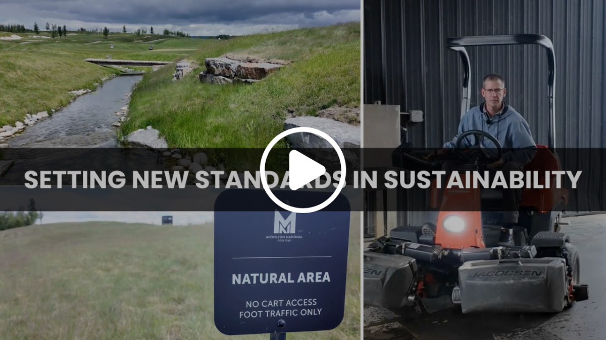Environmental Stewardship at Mickelson National, Canada