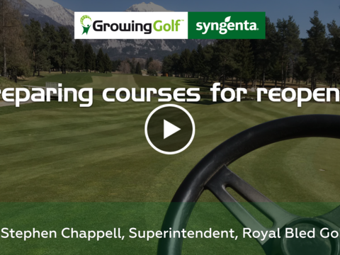 Steve Chappell courses reopening