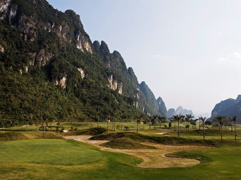 A golf resort in Vietnam