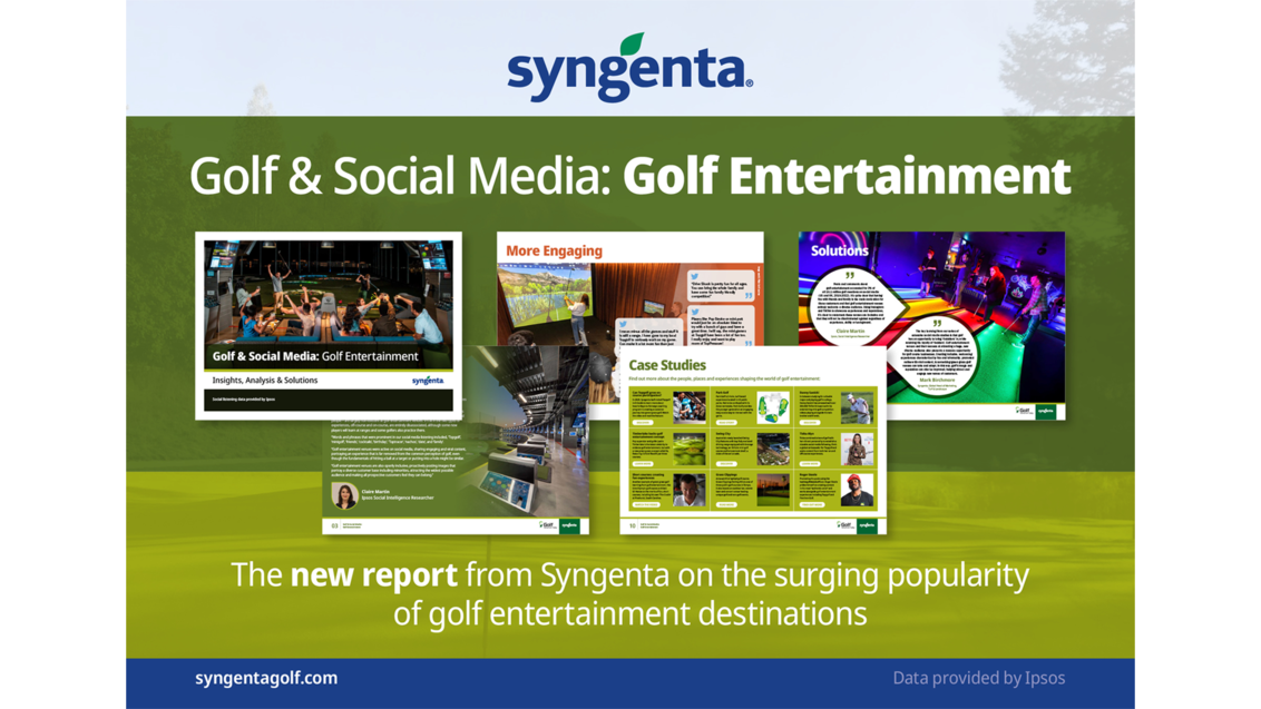 Golf Social Media Golf Entertainment Graphic