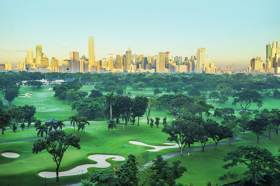 Golf course city